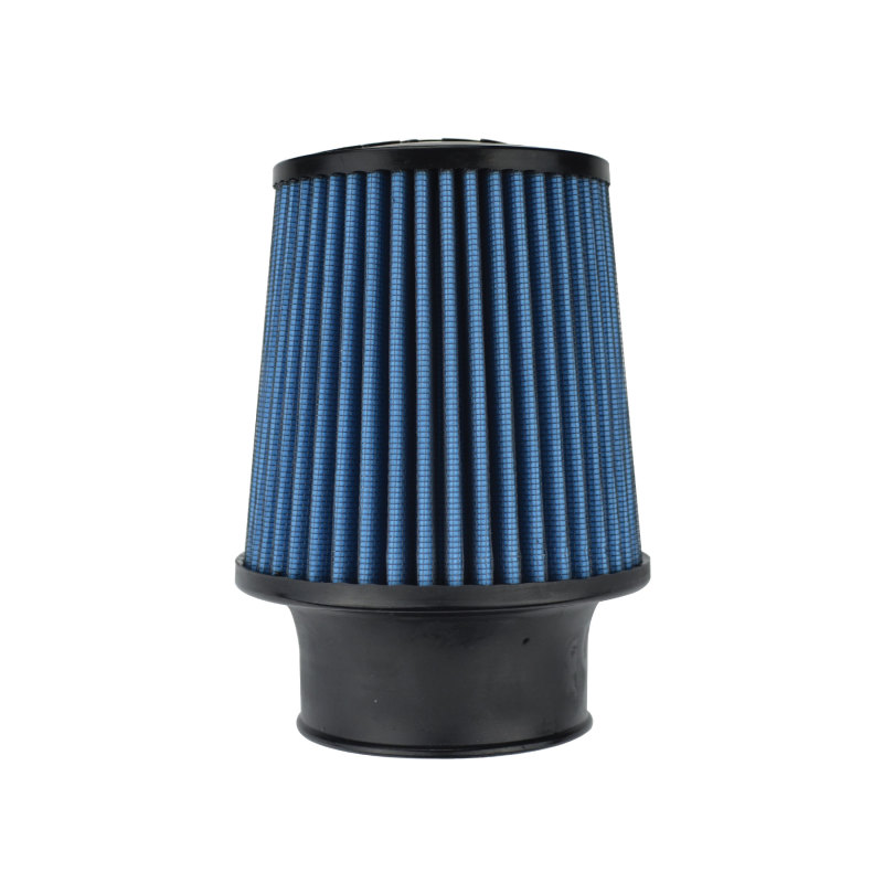 Injen SuperNano Web Dry Air Filter - 3.00 Filter 5 Base / 5 Tall / 4 Top - 45 Pleat - X-1017-BB