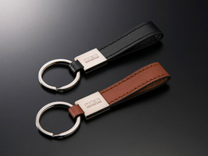 HKS HKS LEATHER KEYRING BLACK - 51007-AK222