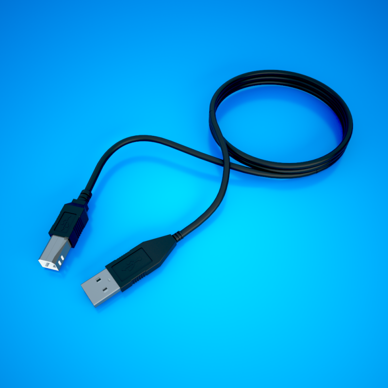 HPT USB 2.0 Cable - 6ft A to B - H-001-01