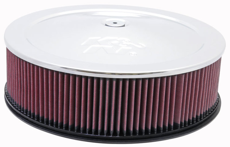 K&amp;N Universal Custom Air Filter - Round 7-5/16in. Flange / 14in. OD / 12in. ID / 5.5in. Height - 60-1235