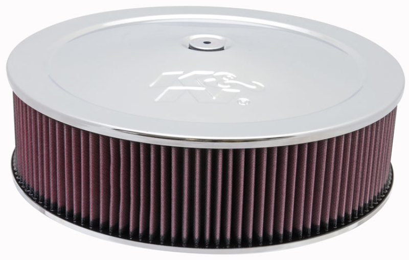 K&N Universal Custom Air Filter - Round 5.125in Flange / 14in OD / 5.125in ID / 5.625in Height - 60-1260