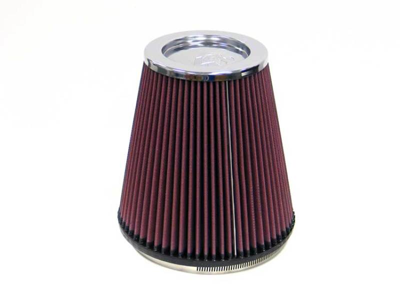 K&N Round Tapered Universal Air Filter 6 inch Flange 7.5 inch Base 5 inch Top 8 inch Height - RF-1044