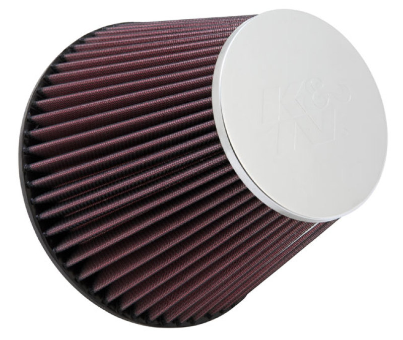 K&N Round Tapered Universal Air Filter 6in Flange ID x 7.5in Base OD x 4.5in Top OD x 6in H - RF-1048