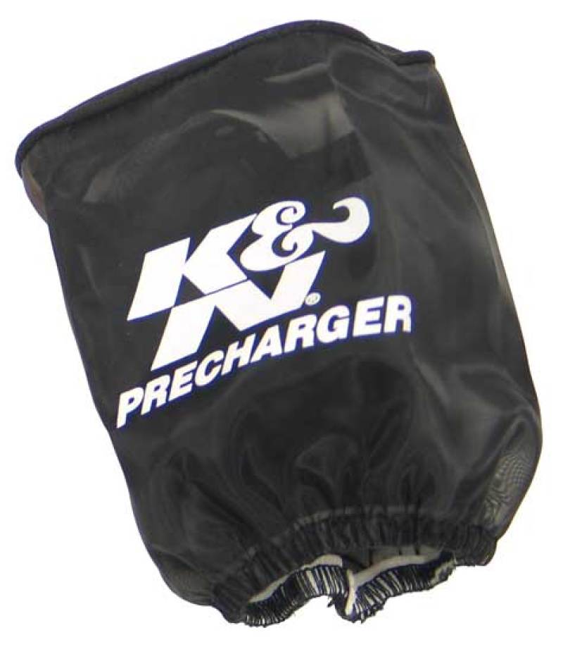 K&N Precharger Air Filter Wrap Black 4in Height 3.5in Inside Diameter - RU-0500PK