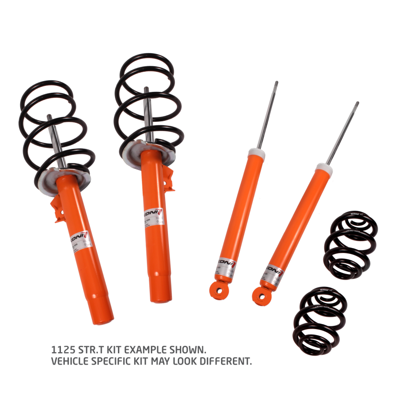 1125 KONI STR.T/Eibach Kit- 4 STR.T (orange) dampers, 4 Eibach lowering springs - 1125 1067