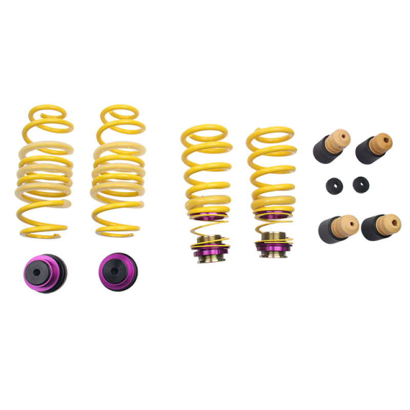 Height adjustable lowering springs for use with or without electronic dampers - 2531000K