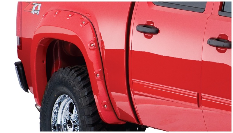 Bushwacker 07-14 GMC Sierra 2500 HD Fleetside Boss Pocket Style Flares 2pc 78.7/97.6in Bed - Black - 40085-02