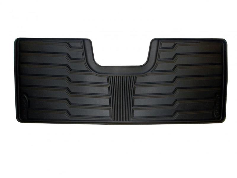 Lund 07-14 Jeep Wrangler Unlimited (4Dr) Catch-It Floormats Rear Floor Liner - Black (1 Pc.) - 383006-B