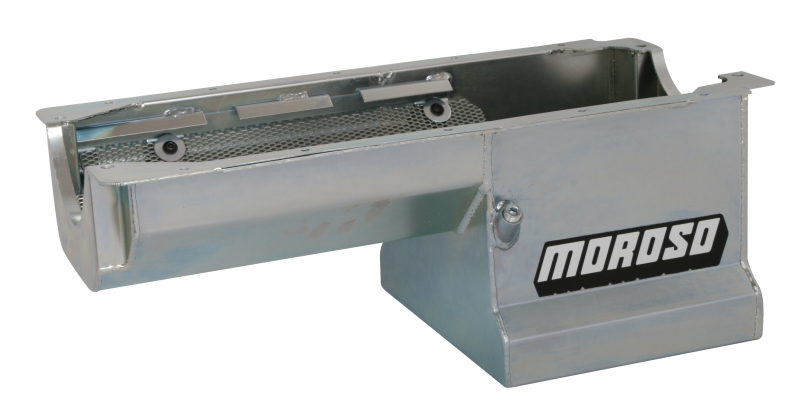 Moroso Dart/Rocket Small Block (May Require Cross-Member Mod) Wet Sump 7qt 8.25in Steel Oil Pan - 20193