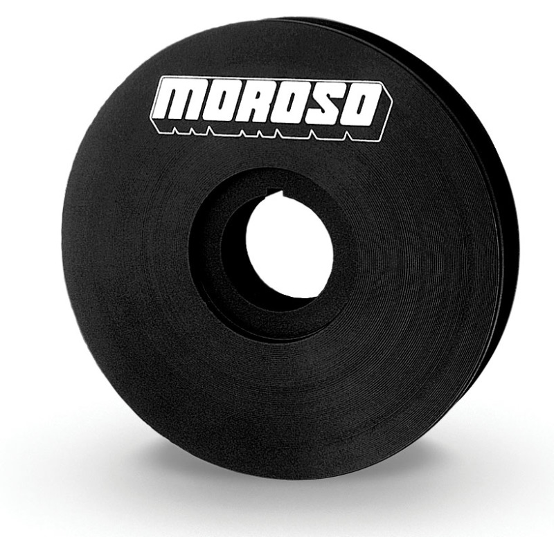 Moroso V-Belt Crankshaft Pulley - 4in - 23523