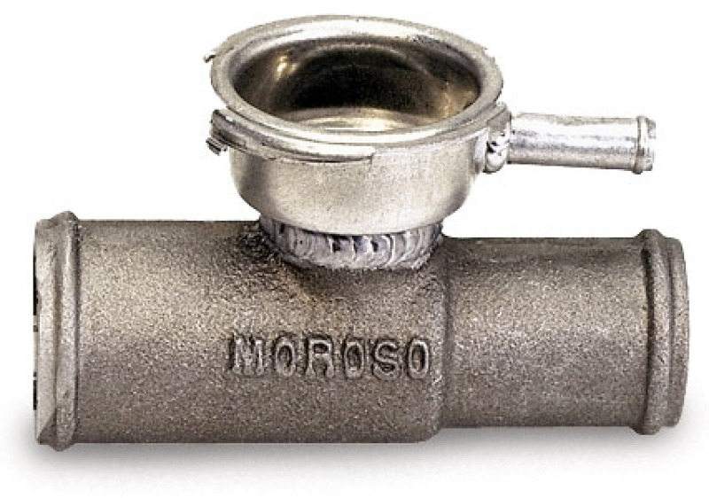 Moroso Radiator Hose Filler - 1-1/2in Hose to 1-1/4in Hose - Cast Aluminum - 63740