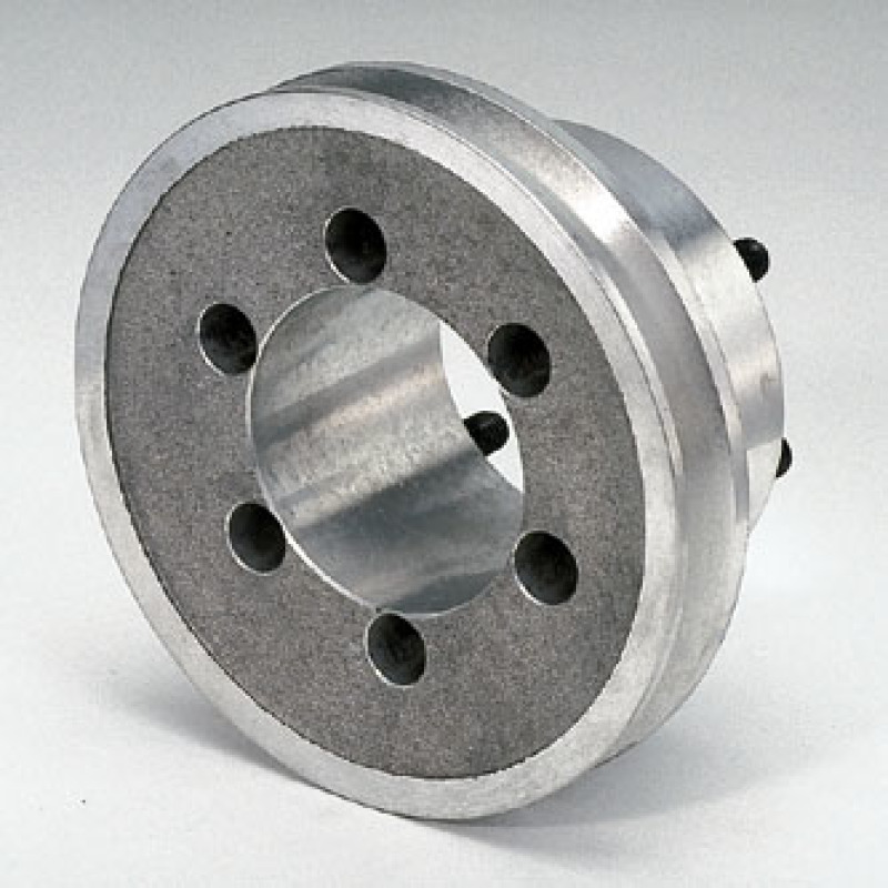 Moroso Chrysler 340-440 (Standard Dampener) Crankshaft Pulley - Single Groove - Cast Aluminum - 64700