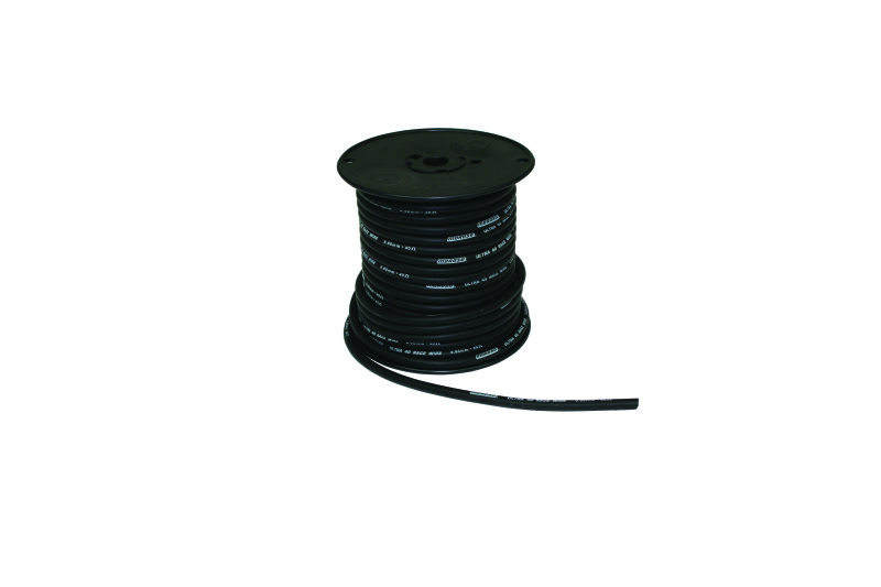Moroso Ignition Wire Spool - Ultra 40 - 8.65mm - 100ft - Black - 73838