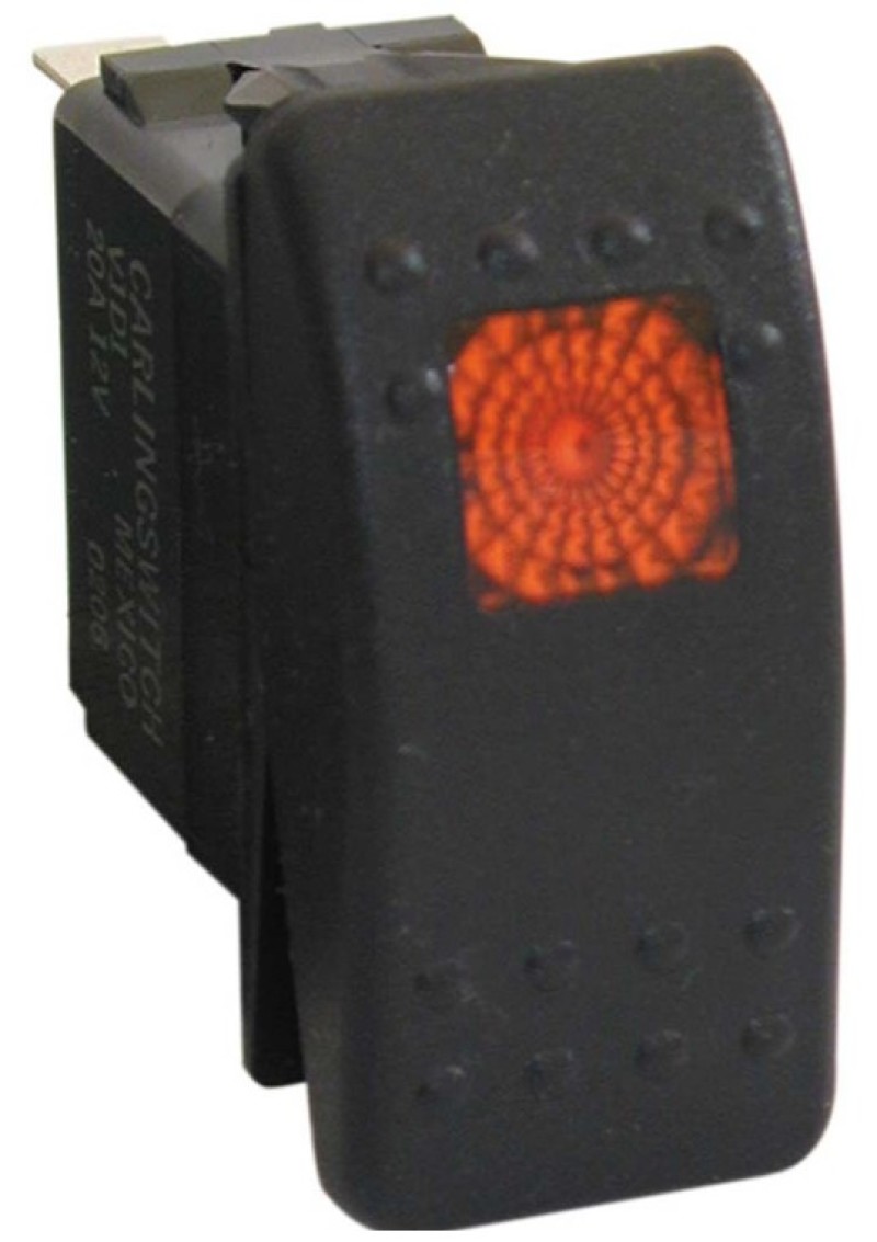 Moroso Momentary On/Off Toggle Switch - Lighted (Replacement for Part No 74180/74181/74190) - 97543