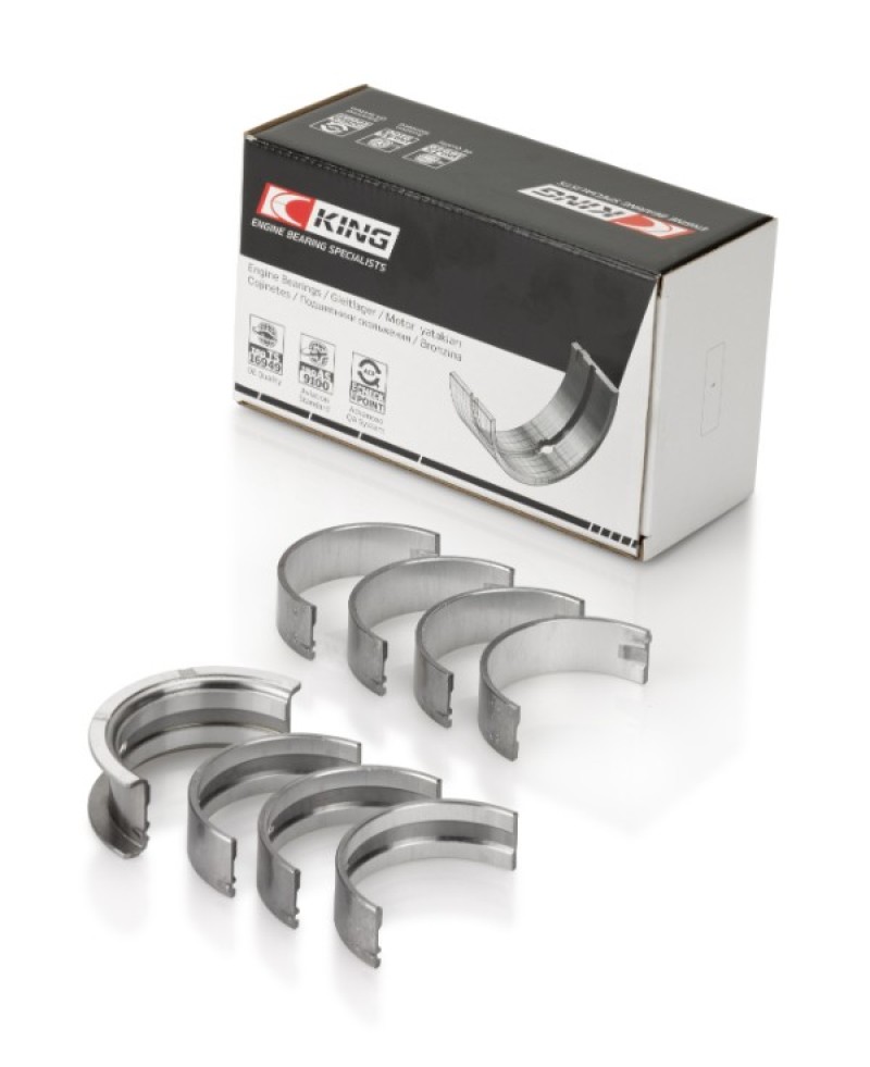 King 97-07 Ford 2.5L/2.9L/3.0L (Size STD) Main Bearing Set - MB4056SI