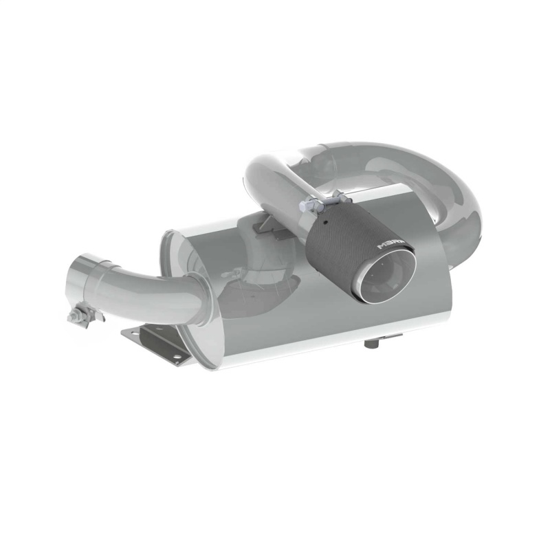 MBRP 18-19 Can-Am Maverick Sport 1000R Slip On Exhaust Center Exit - Performance Series - AT-9211PT