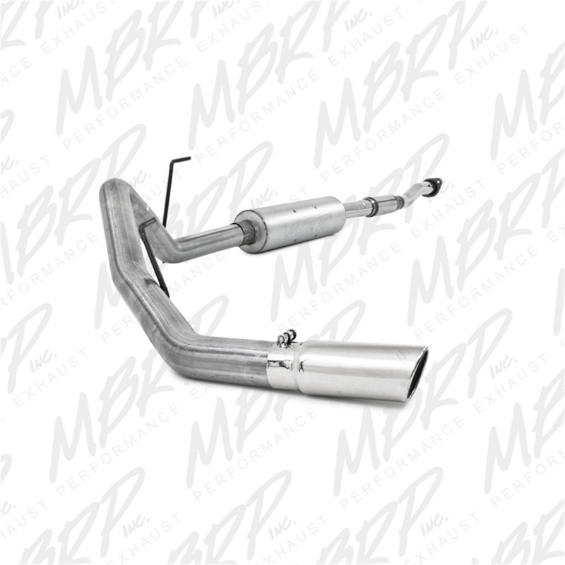 MBRP 11-12 Ford F150 3in Cat Back Single Side Exit Alum Exhaust System - S5230AL