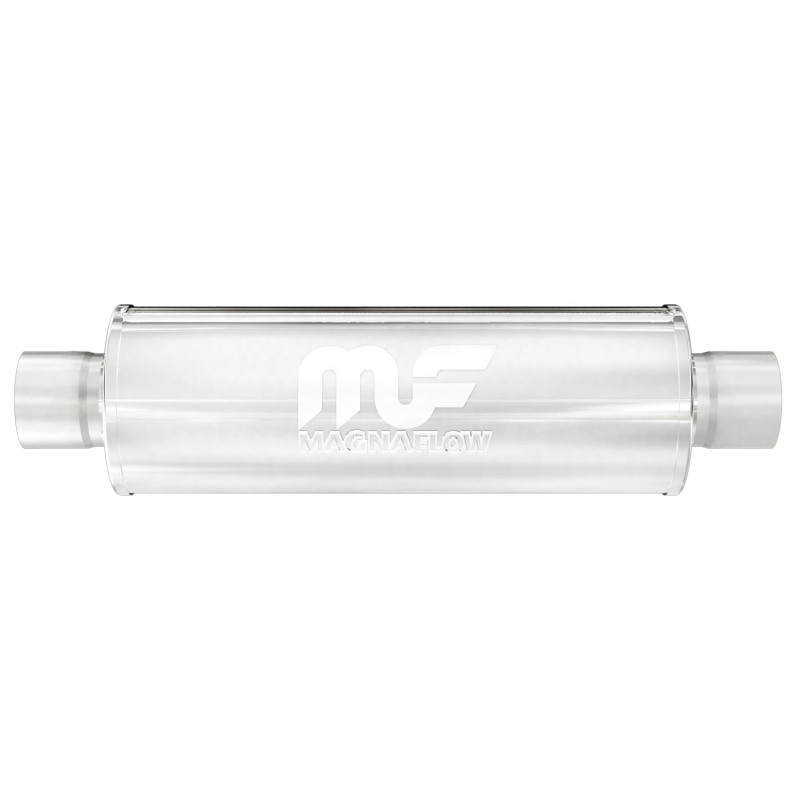 Straight-Through Performance Muffler; 3in. Center/Center;  5x14x5 Body - 14867