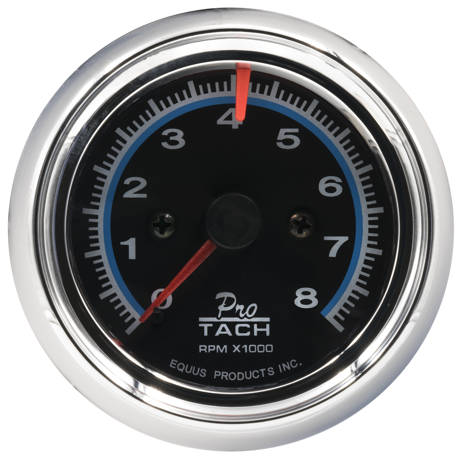 2-1/2 Dia Tachometer 8000 RPM Black Dial - E6076