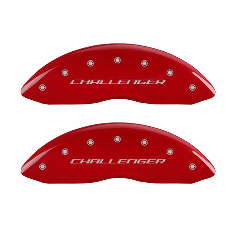 11-   Challenger Caliper Covers Red - 12162SCLBRD
