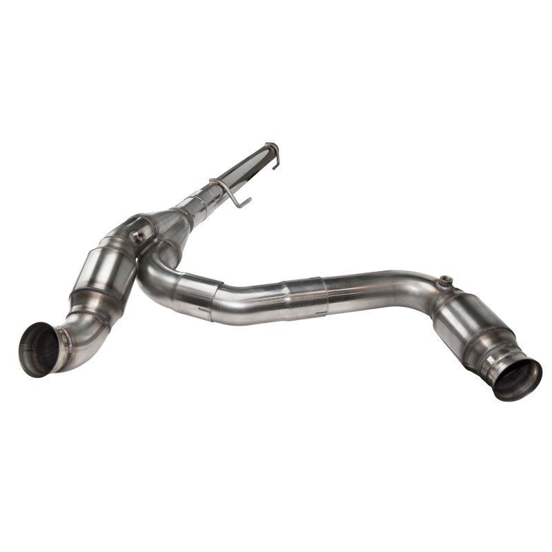 3in. SS Catted Y-Pipe. 2009-2018 Dodge/Ram 1500 5.7L. Connects to OEM. - 35103202