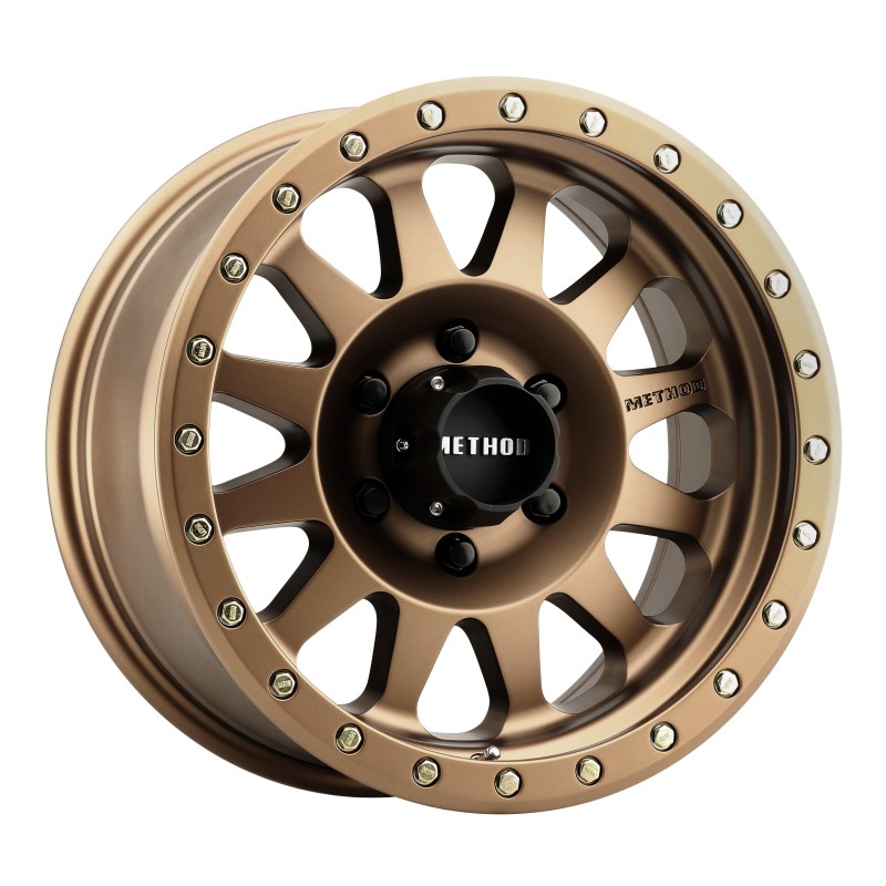 Method MR304 Double Standard 18x9 -12mm Offset 6x5.5 108mm CB Method Bronze Wheel - MR30489060912N