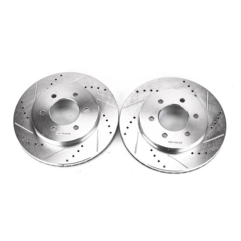 Power Stop 04-08 Ford F-150 Front Evolution Drilled & Slotted Rotors - Pair - AR8596XPR