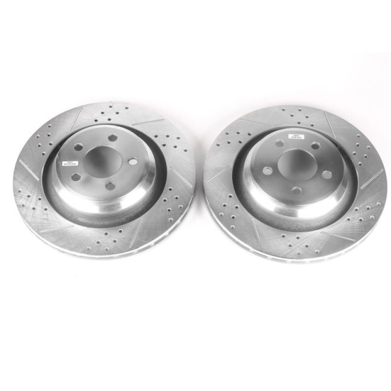 Power Stop 05-10 Chrysler 300 Rear Evolution Drilled & Slotted Rotors - Pair - AR8775XPR
