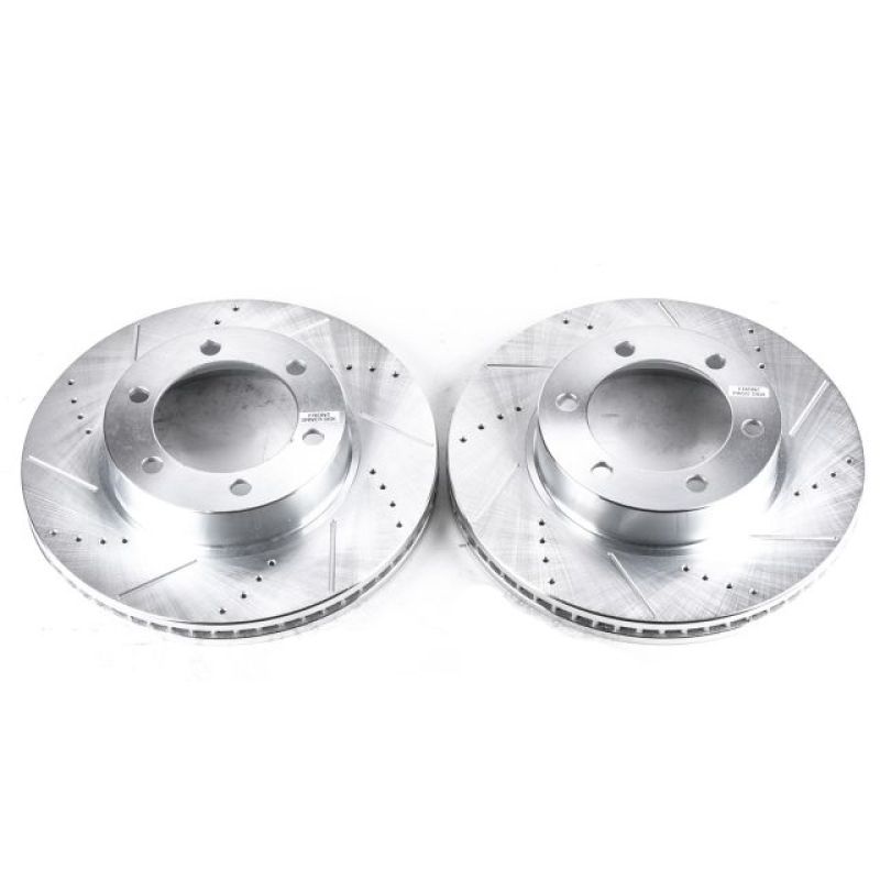 Power Stop 01-07 Toyota Sequoia Front Evolution Drilled & Slotted Rotors - Pair - JBR935XPR