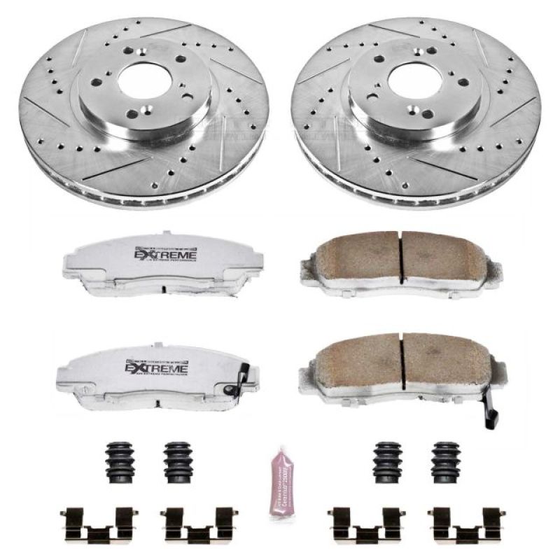 Power Stop 01-03 Acura CL Front Z26 Street Warrior Brake Kit - K2292-26