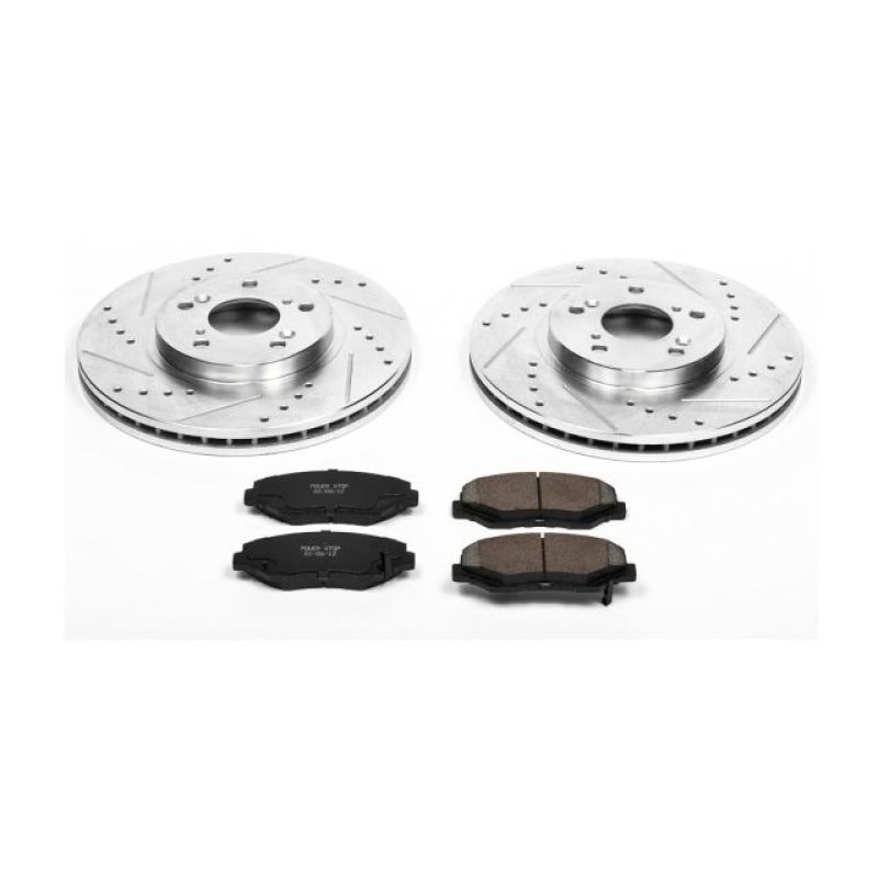 Power Stop 03-08 Honda Pilot Front Z23 Evolution Sport Brake Kit - K2302