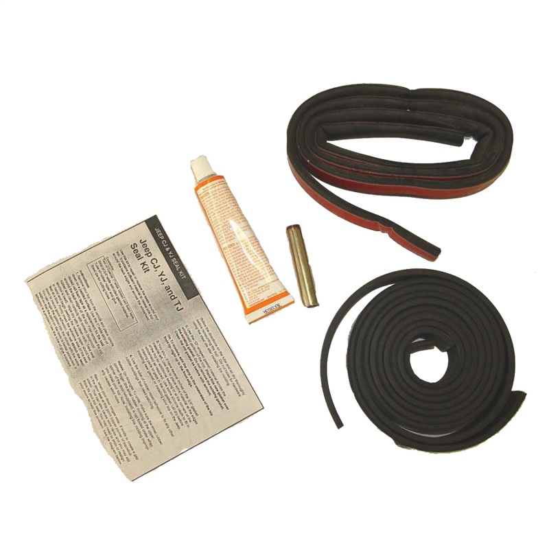 Omix Hardtop Seal Kit with Sealant 76-06 CJ & Wrangler - 12304.07