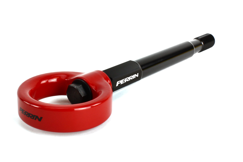 Perrin 2022 Subaru WRX / 18-21 Crosstrek / 14-21 Forester Tow Hook Kit (Front) - Red - PSP-BDY-237RD