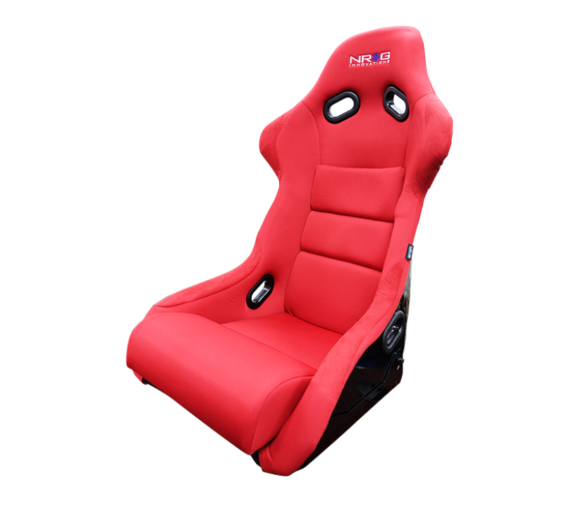 NRG FRP Bucket Seat (Red Cloth) - Large - FRP-300RD