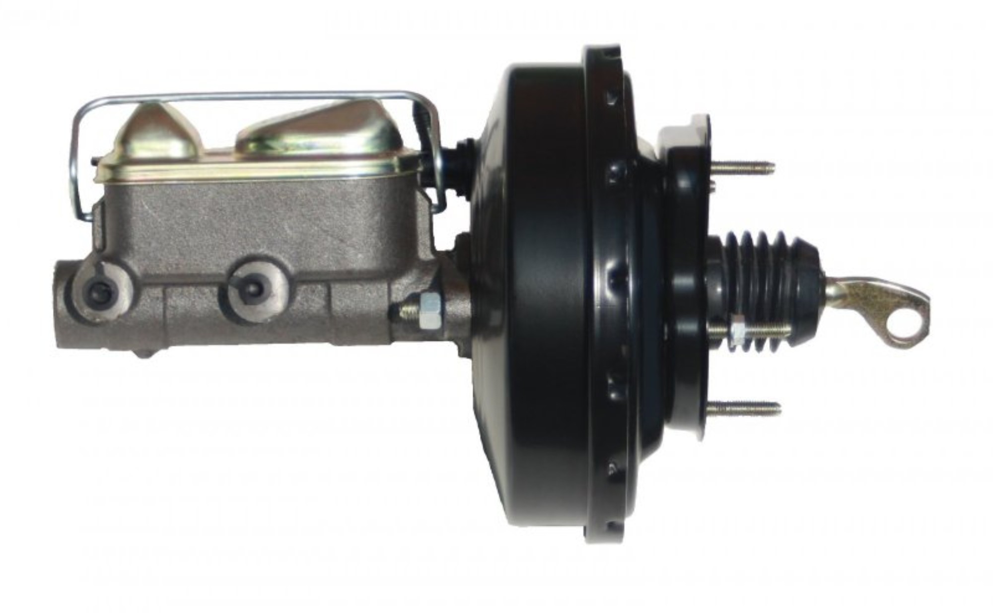 9 inch power brake booster with bracket, 1 inch bore master cylinder (Black) - 034