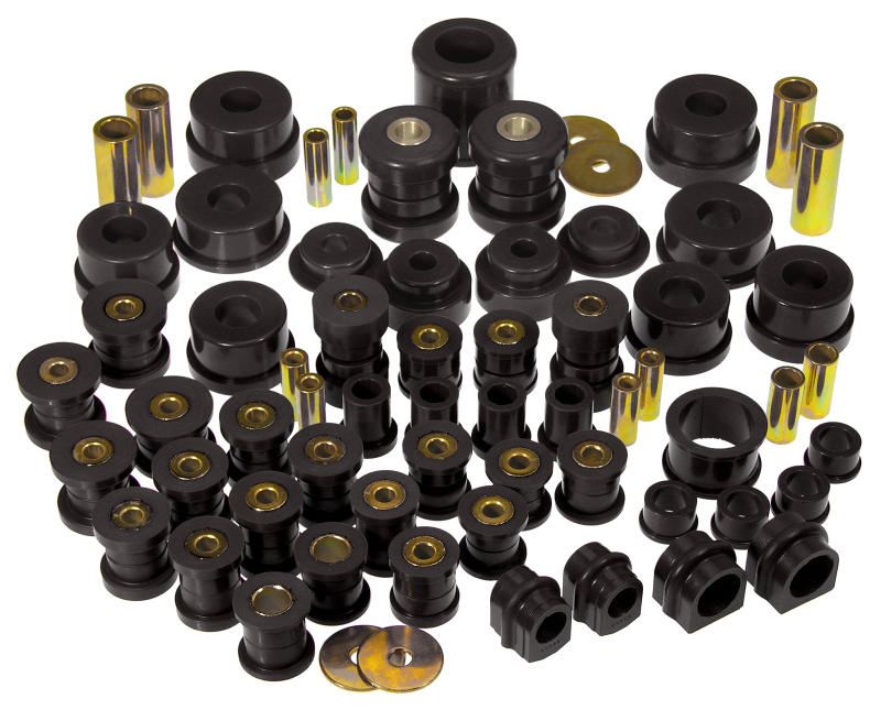 Prothane 03-09 Nissan 350Z Total Kit - Black - 14-2007-BL