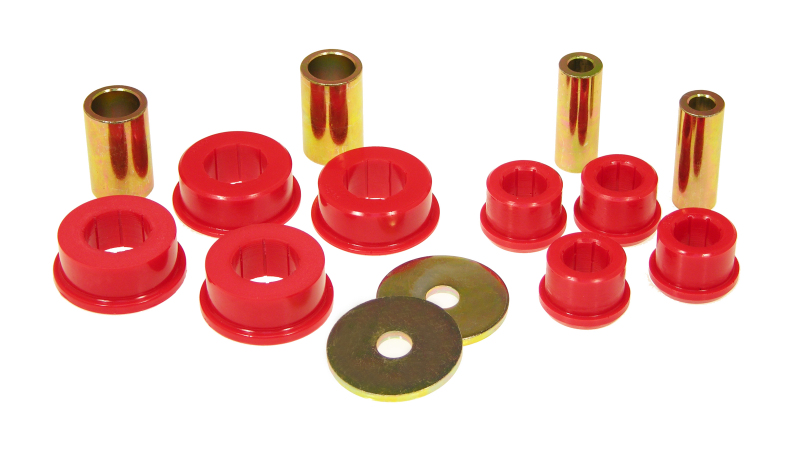 Control Arm Bushing Kit; Red; Front; - 16-201