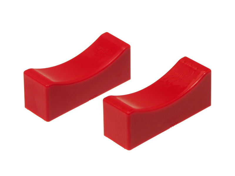 Urethane Jack Stand Pad; Fits Up To 1.25 in x 4.5 in. Heads; Red; - 19-1412