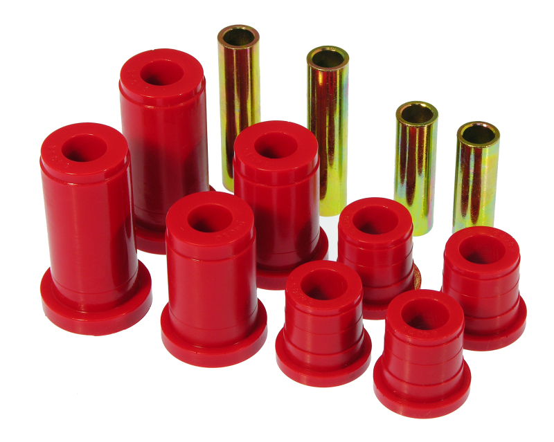 Prothane 88-98 Chevy K10/20/30 4WD PU Control Arm Bushings - Red - 7-206