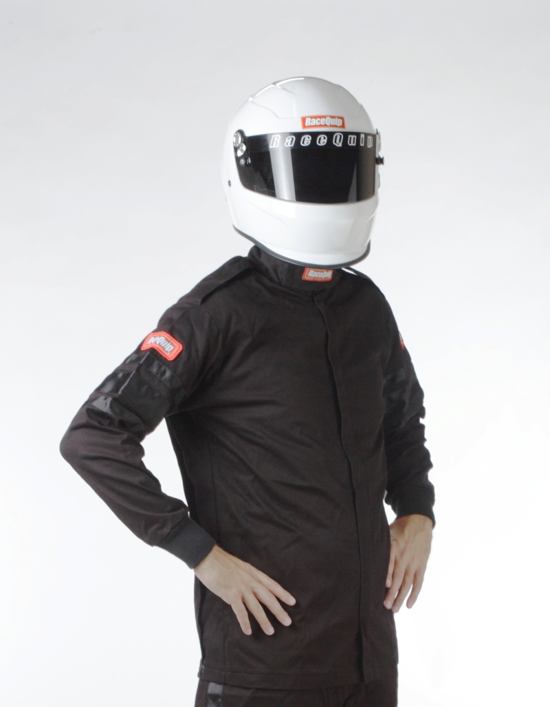 RaceQuip Black SFI-1 1-L Jacket - Small - 111002