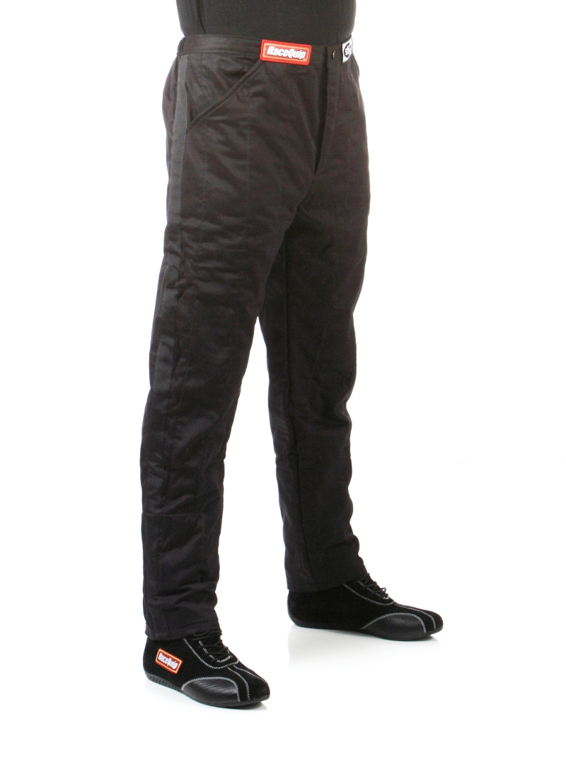 RaceQuip Black SFI-5 Pants Medium Tall - 122004