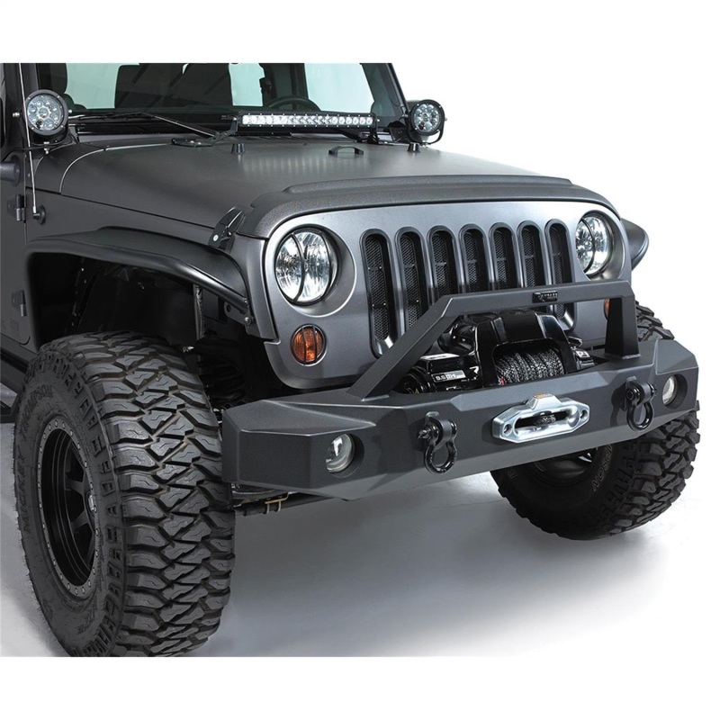 Rampage 2007-2018 Jeep Wrangler(JK) Trailguard Front Bumper - Black - 99510