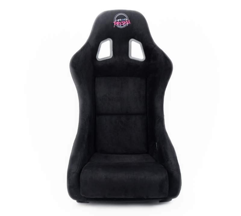 NRG FRP Bucket Seat Prisma Edition w/ Pearlized Back (Medium) - FRP-303BK-PRISMA