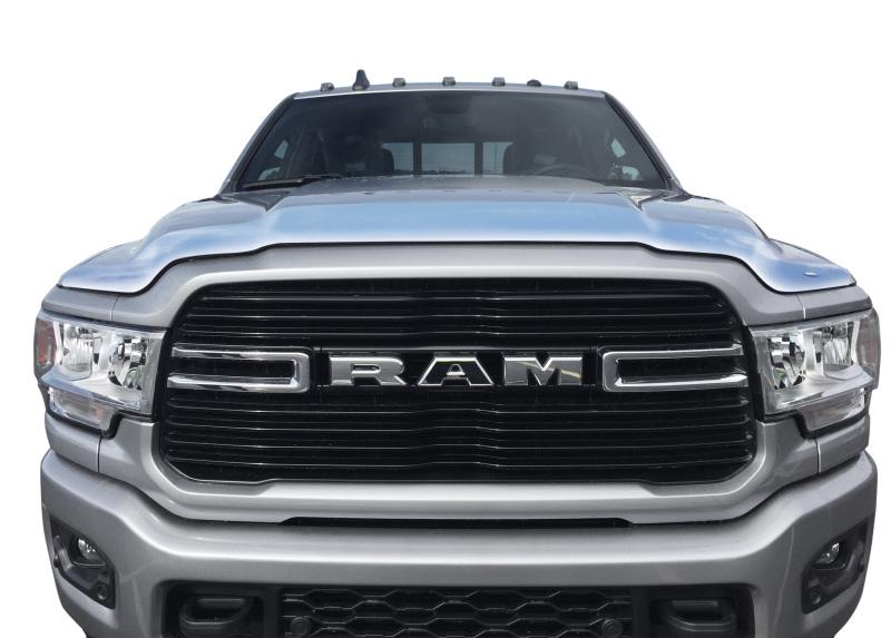 AVS 19-21 RAM 2500/3500 Aeroskin Hood Shield - Chrome - 622189