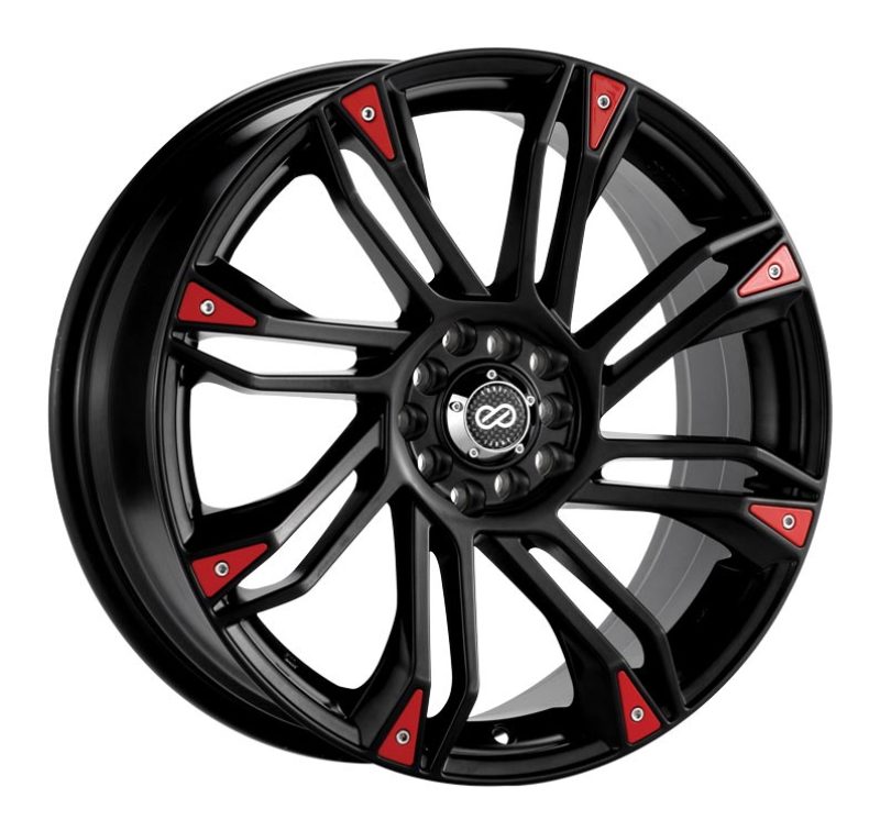 Enkei GW8 17x7 4x100/114.3 42mm Offset 72.6 Bore Matte Black Wheel - 448-770-0142BK