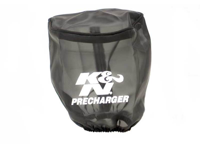 K&N Precharger Round Straight Air Filter Wrap Black - 4.5in ID x 5in H - 22-8013PK