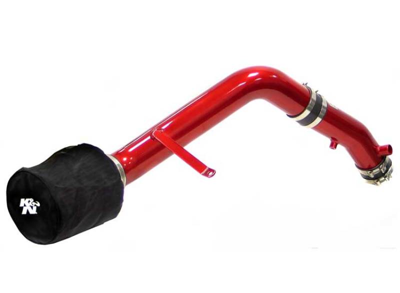 K&N 03-07 Honda Acord V6 Red Typhoon Short Ram Intake - 69-1207TR