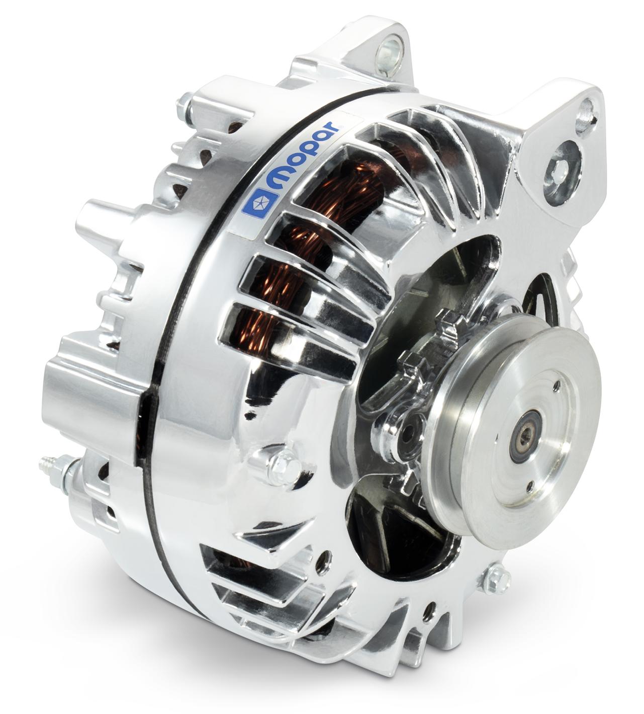 Mopar Alternator 110 Amp Chrome - 440-472