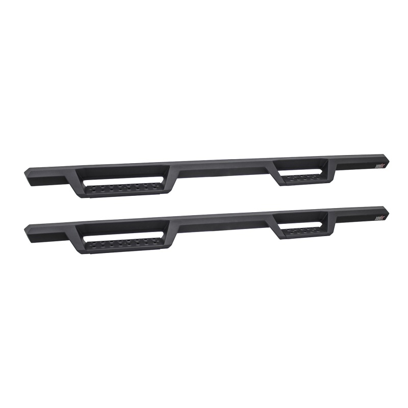 Westin/HDX 07-18 Chevy/GMC Silv/Sierra 15/25/3500 Ext/Dbl Drop Nerf Step Bars - Textured Black - 56-13715