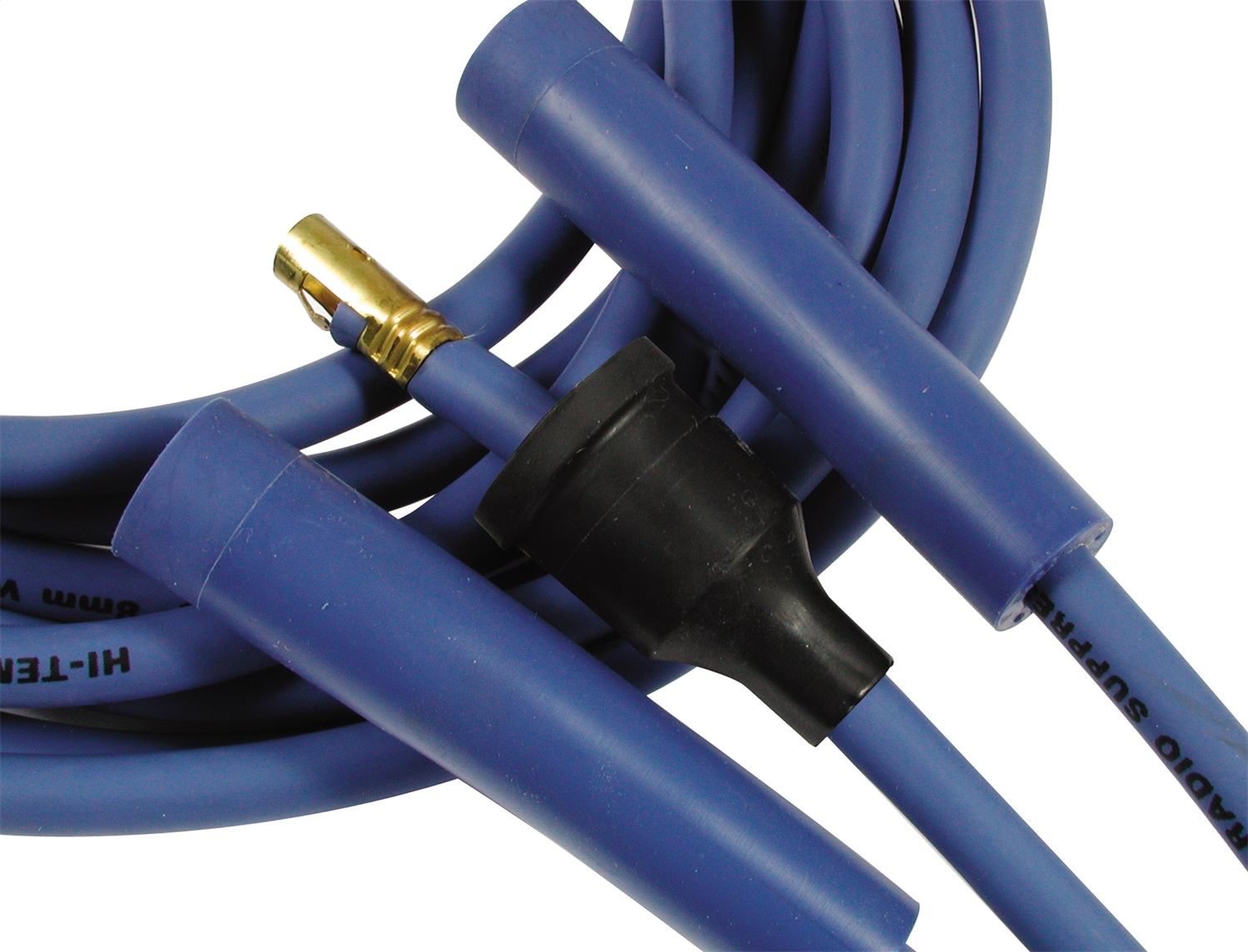 Custom Fit Super Stock Spiral Spark Plug Wire Set - 5047B